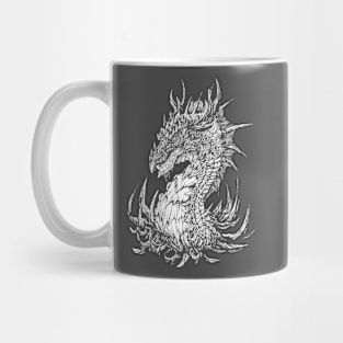 Regal Dragon - white variant Mug